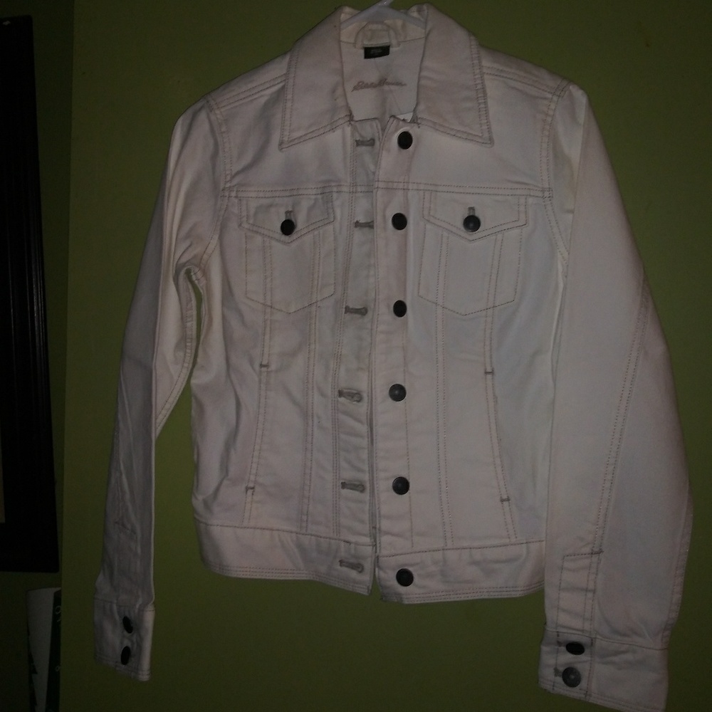White Jean Jacket